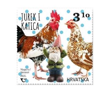 DJEČJI SVIJET – PATULJASTE ŽIVOTINJE, Jurek i katica – hrvatska patuljasta kokoš