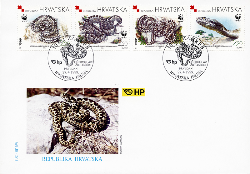 HRVATSKA FAUNA - OŠTROGLAVI ŽUTOKRUG