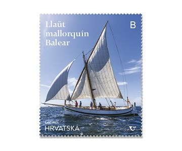ZAJEDNIČKO IZDANJE HRVATSKA – ŠPANJOLSKA MEDITERANSKE RIBARSKE BRODICE, Llaüt mallorquín Balear – tradicijski brod Balearskih otoka