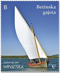 ZAJEDNIČKO IZDANJE HRVATSKA – ŠPANJOLSKA MEDITERANSKE RIBARSKE BRODICE, Betinska gajeta