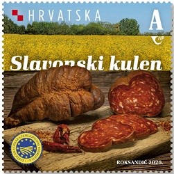HRVATSKI ZAŠTIĆENI POLJOPRIVREDNI I PREHRAMBENI PROIZVODI, Slavonski kulen/Slavonski kulin