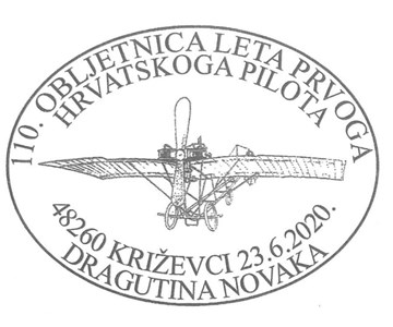 110. OBLJETNICA LETA PRVOGA HRVATSKOGA PILOTA DRAGUTINA NOVAKA 