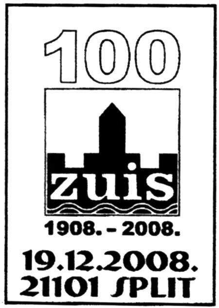 100 ZUIS 1908. - 2008.
