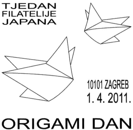 TJEDAN FILATELIJE JAPANA - ORIGAMI DAN