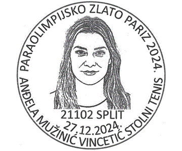 PARAOLIMPIJSKO ZLATO PARIZ 2024. ANĐELA MUŽINIĆ VINCETIĆ STOLNI TENIS